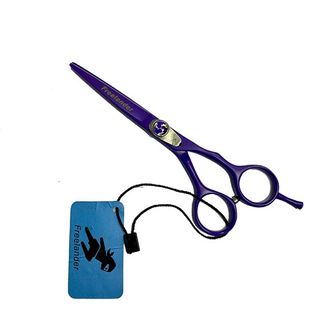 Ножницы прямые Freelander, фиолетовые\черные, размер 5,5 (арт. 737)