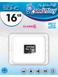 Карта памяти 16GB SmartBuy SB16GBSDCL4-00