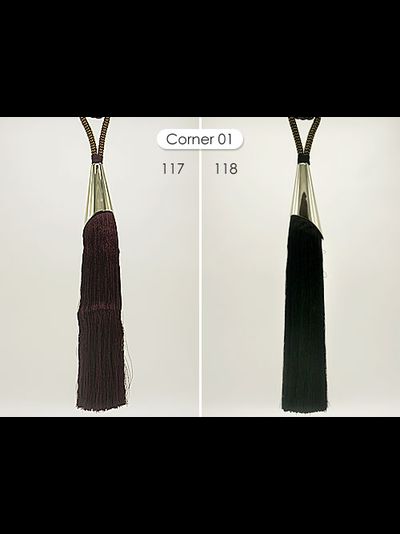 Corner 01 , серия Delisious Decor, 84 см. Современная кисть-подхват