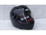 Шлем модуляр COBRA JK115, черный(7), M внутр.солнцезащ. ОЧКИ
