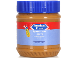 Арахисовая паста American Fresh с дробленым орехом 340гр (США)