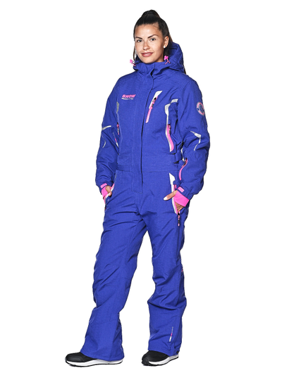 Комбинезон snow headquarter B-9032 сиреневый