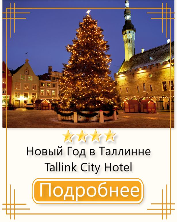 Новый год в Таллинне! Tallink City Hotel!