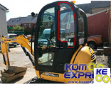 Стекло за дверью JCB 8014 8015 8016 8017 8018 8040 кабина 1999-2001 года