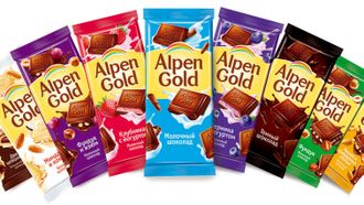 Шоколад Alpen Gold