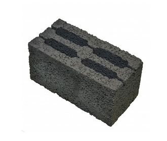Керамзитобетонный блок (стеновой) 390х190х188 М-50