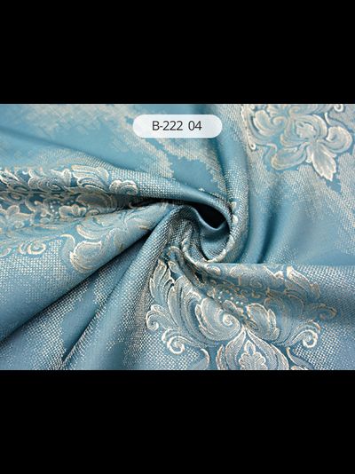 Арт. B-222. Портьера с дамасским узором, производство Турция