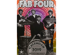 The Beatles Календарь 2019 Иностранные перекидные календари 2019, The Beatles Calendar 2019