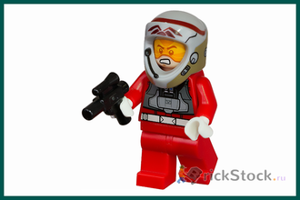 # 5004408 Минифигурка «Пилот А–Крылого Истребителя Повстанцев» / “Rebel A–Wing Pilot” Minifigure (Polybag 2016)