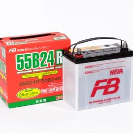 Автомобильный аккумулятор FURUKAWA BATTERY 55B24R ( 45 Ач тонкие клеммы)