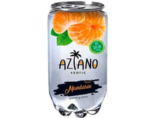 Азиано Мандарин (Aziano Mandarin), газированный напиток, объем 0.350 л.