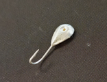 Мормышка паяная Глазок серебро вес.0.23 gr.14 mm. d-2.5 mm. купить