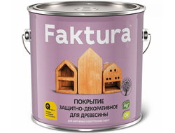 Покрытие защитно-декоративное для древесины Faktura