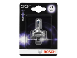Лампа BOSCH H7 12V 55W GIGALIGHT+120