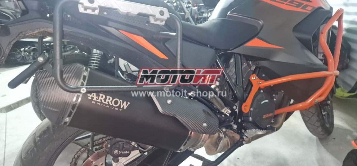 Arrow 72001SKN Sonora черный титан на KTM 1290 Super Adventure S 2021 2022 2023