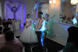 Шоу Мыльных пузырей на свадьбу