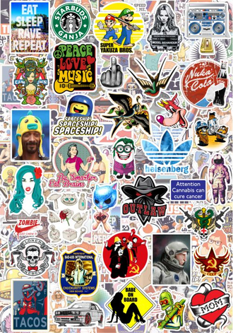 СтикерБук №7- Sticker Bombing Album №7