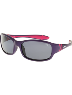 Детские солнцезащитные очки Goggle FLEXI E964-4 фиолетовые поляризационные