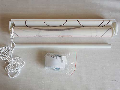 "Узор А-М", рулонные шторы день-ночь или зебра с дизайном