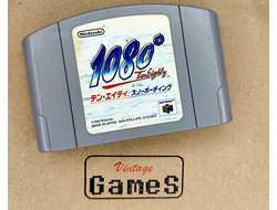 1080 Ten Eighty Snowboarding - Картридж для N64 (NTSC - Jap.)