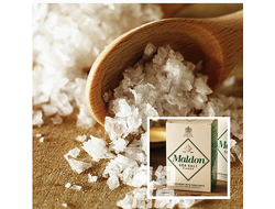 Соль английская морская органическая хлопьями "Малдон" (Maldon), 250 гр., Cansa