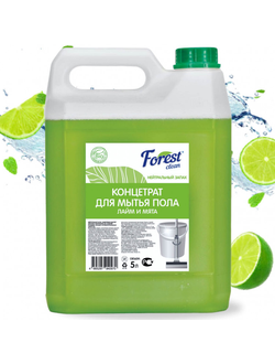 Forest clean концентрат для мытья пола Лайм и мята 5 л