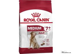 Royal Canin Medium Adult 7+ Роял Канин Медиум Эдалт Корм для собак средних пород в возрасте с 7 до 10 лет, 15 кг