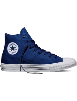 Кеды Converse All Star II Синие высокие - 150146c
