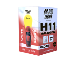 Лампа AVS VEGAS H11 12V 55W 1 шт.