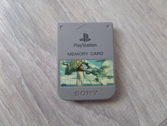 Карта памяти для PlayStation 1 ОРИГИНАЛ MADE IN JAPAN