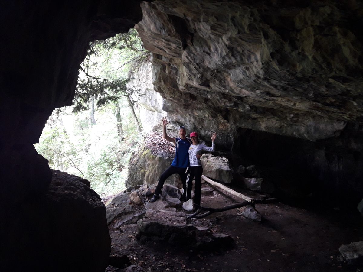 активный тур в Крым автопешеходный, пещера Данильча-Коба