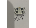 Разъемы  USB     micro №7,5   B5 --SAD,REV