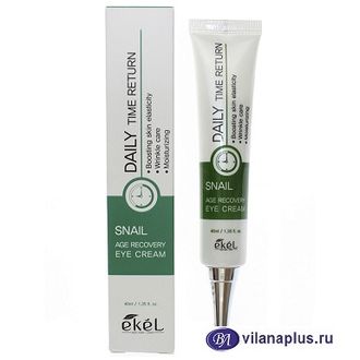 Крем для век антивозрастной с Улиткой EKEL Daily Time Return Age Recovery Eye Snail. 40 мл. 281481