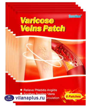 Пластырь от варикоза Sumifun Varicose Veins Patch, 6шт. 00-72