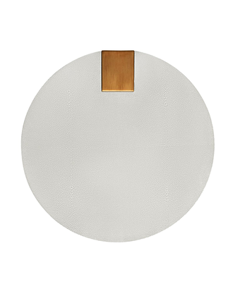 Серый приставной столик “Дидар”