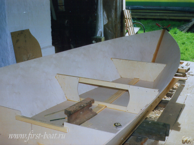 Весельно-моторная лодка Щука