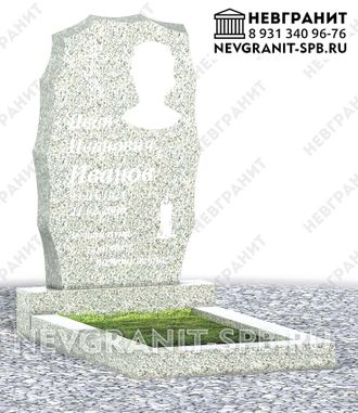Вертикальный памятник ДГ-9  мансуровский