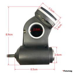 Ручка газа с ключом для электровелосипеда колхозник 60v