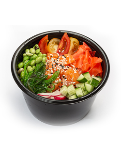 Поке с лососем