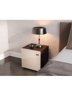 Гиза тумба прикроватная Меланж/Венге