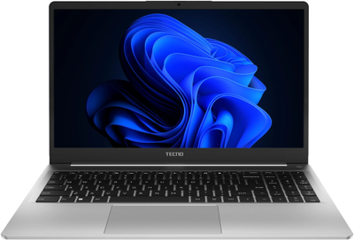 Tecno K15SDA 15.6" IPS FHD R5 7430U 16Gb (SSD)512Gb Win11H Серебристый