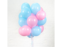 Голубые и розовые шары
