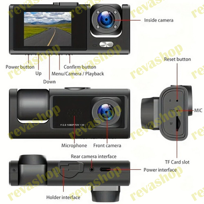 купить в интернет магазине – revashop Видеорегистратор #Black Box Traffic Recorder #автомобильные ак