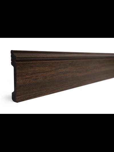 Напольный плинтус Decor-Dizayn 005-73SH, влагостойкий, ударопрочный, 2,4 метра