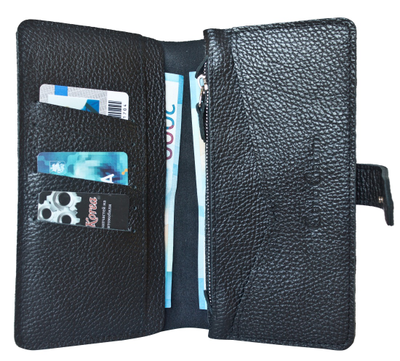 Кожаное портмоне Todiano black (арт. 7412-01)