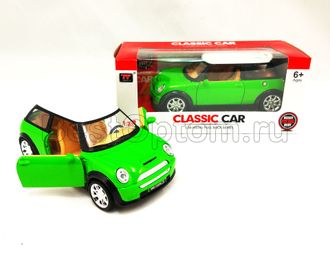 Металлические машинки Classic Car Mini (зеленый) TT-0030-3G