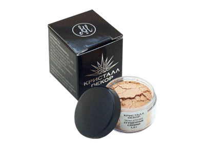 Тени для век «Сгущённые сливки» Кристалл Декор