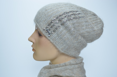 Vizio шапка S.3 1300 CL бежевая