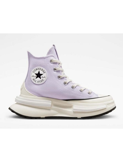Кеды Converse Run Star Legacy CX светло-фиолетовые высокие на платформе
