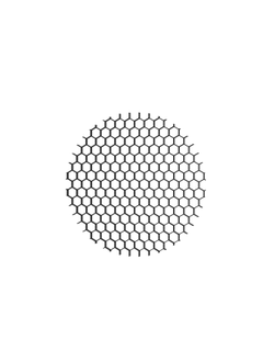 Антибликовая решетка Denkirs DK1500-BK